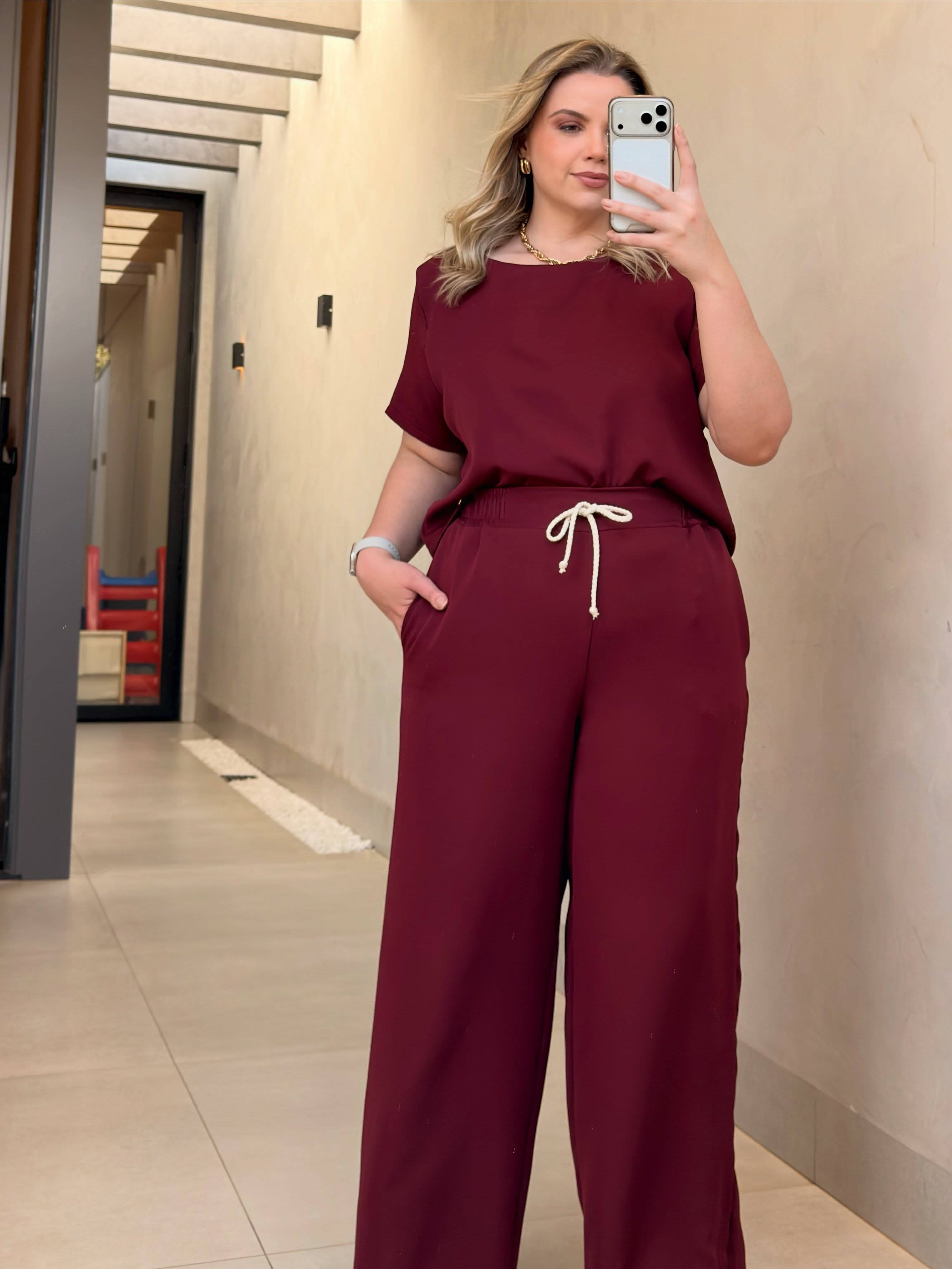 Conjunto alfaiataria disponível do GG ao G3 R$189,90
